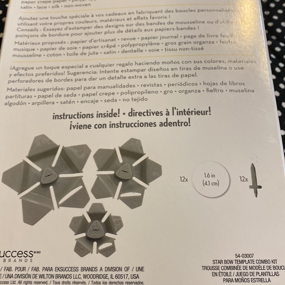 🌼🌸New! Hobby Lobby Bow making set with refill set 🎁 - Picture 5 of 7